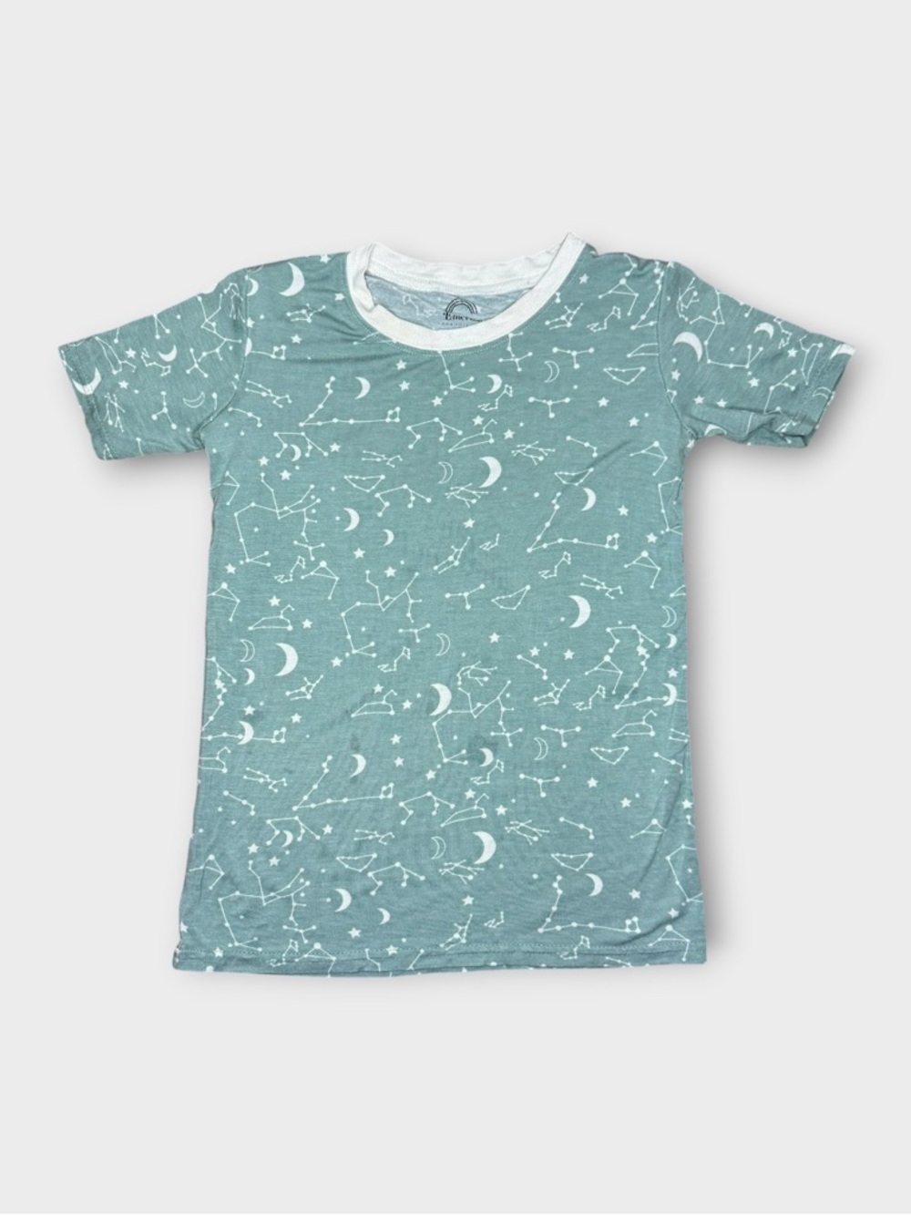 Emerson and Friends Bamboo Moon Stargazer Pattern Pajama Set - Picture 2 of 7